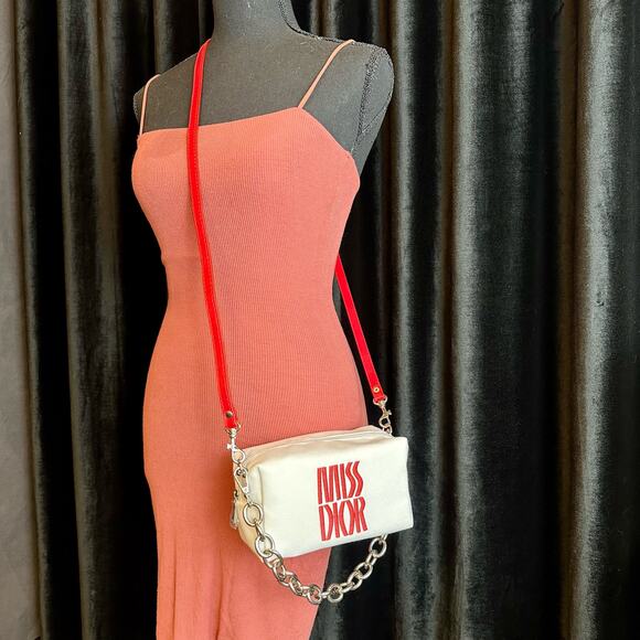 MISS DIOR cosmetic beauty crossbody or shoulder bag. NEW with strap! - Picture 2 of 11